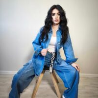 Giacca jeans denim