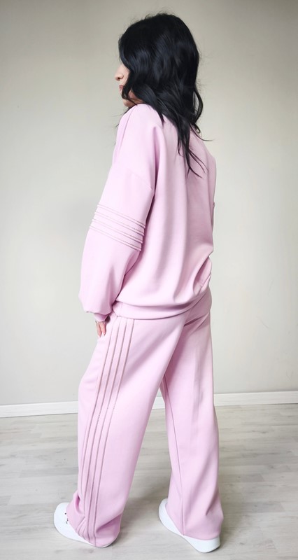 Pantalone banda dorata