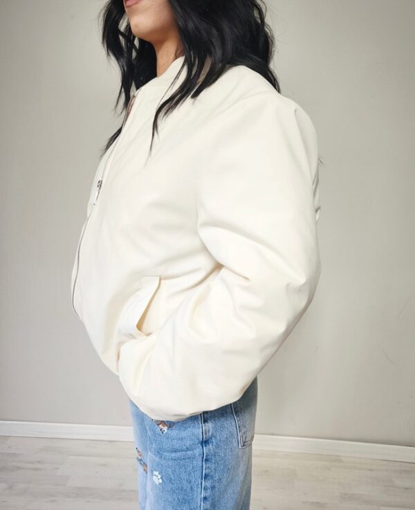 82FC282C7A0AABC1735F41F65D0A30A2_ Bomber colletto tessuto