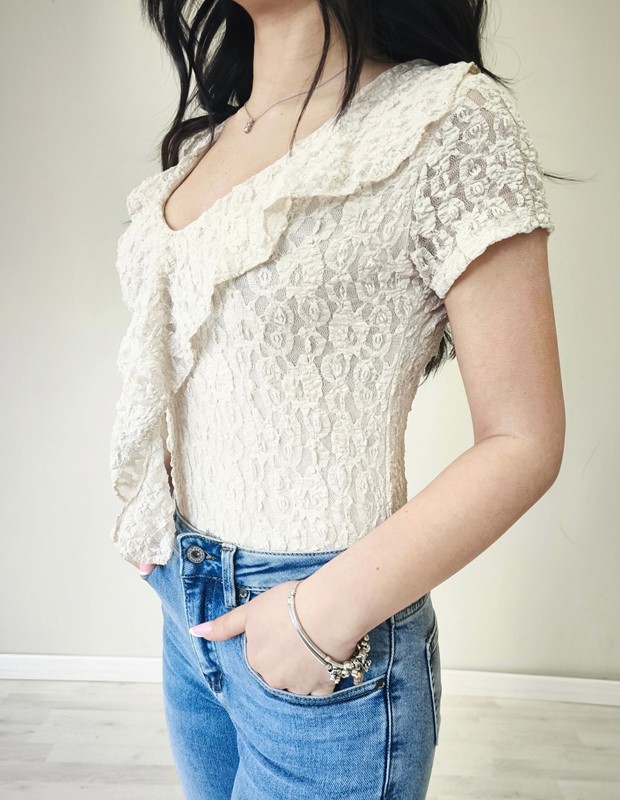 Body mm pizzo rouches