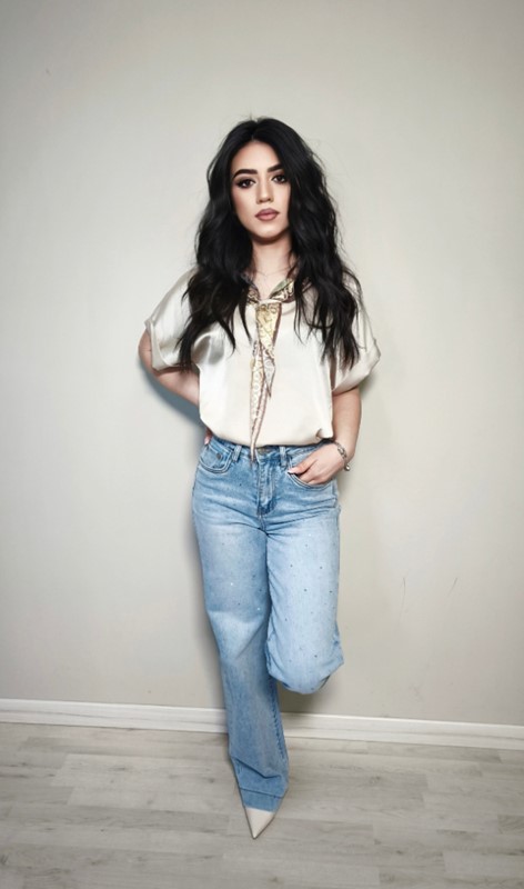 Camicia raso colletto