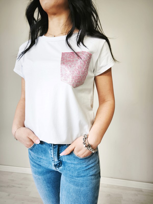 T-shirt swarovski