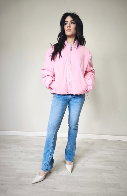 FC40FAB87ED9FDA85A582971B4EF7A01_ Bomber colletto tessuto