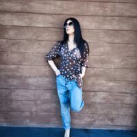 Jeans mom elastico