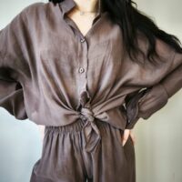Camicia spalle cadenti