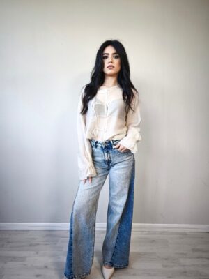 Camicia laccio bottone