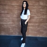 Pantalone cotone elastico