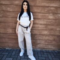 Pantalone cotone elastico