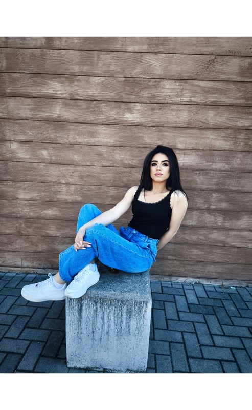 Top spallina fine merletto