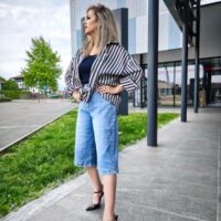 Bermuda jeans denim