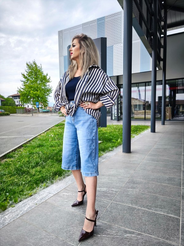 Bermuda jeans denim