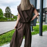 Gilet zip+pantalone ballon