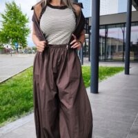 Gilet zip+pantalone ballon