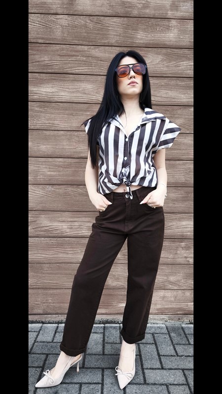 Camicia giromanica fant