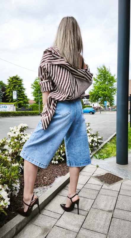 Bermuda jeans denim