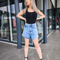Body merletto bottoncini