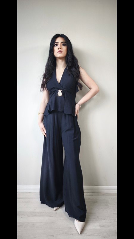 Top legato+pantalone