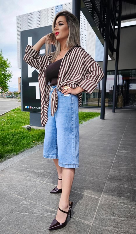 Bermuda jeans denim