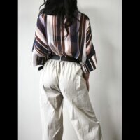 Pantalone cargo cotone