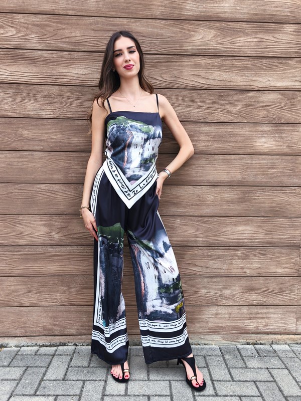 Completo satin jacquard