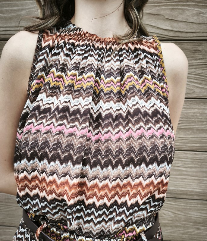 Top america jacquard