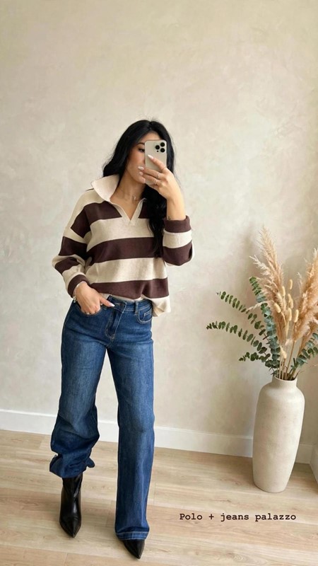 Denim palazzo