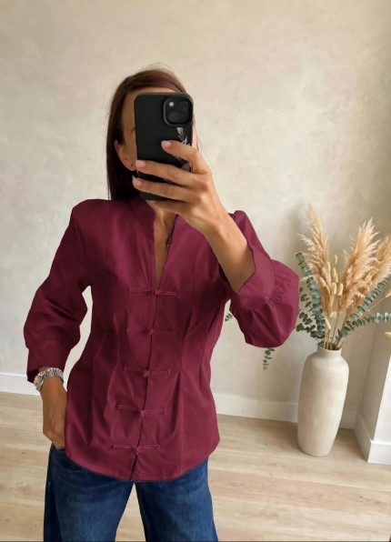 Camicia alamari