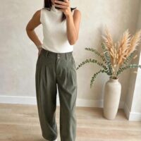 Pantalone slouchy pence