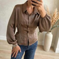 Camicia fiocco raso