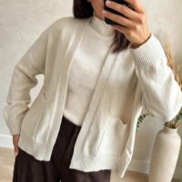 Cardigan tasche