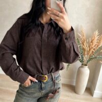 Camicia tasca cuoricini