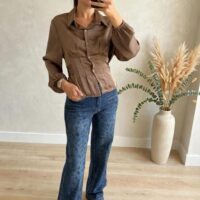 Camicia fiocco raso