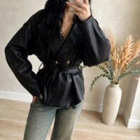 Trench ecopelle revers