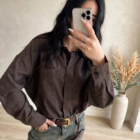 Camicia tasca cuoricini