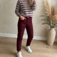 Denim mom fit