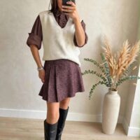 Gilet scollo v