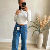Maglia crop aderente