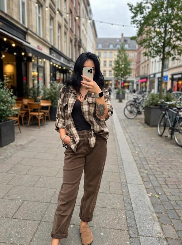 Jeans denim mom