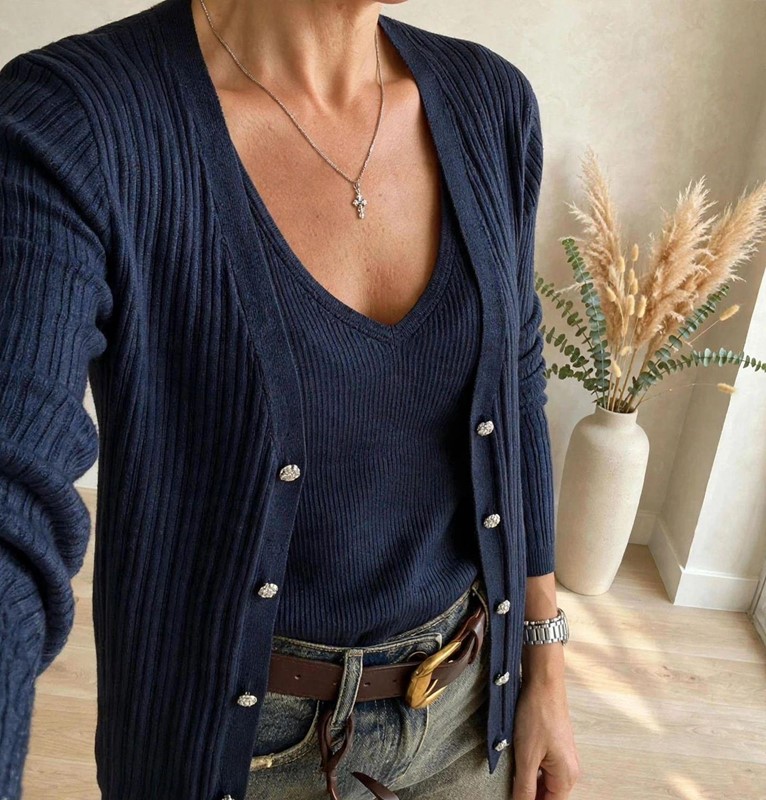 Twin set lurex