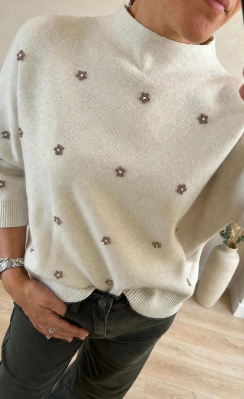 Maglia fiorellini
