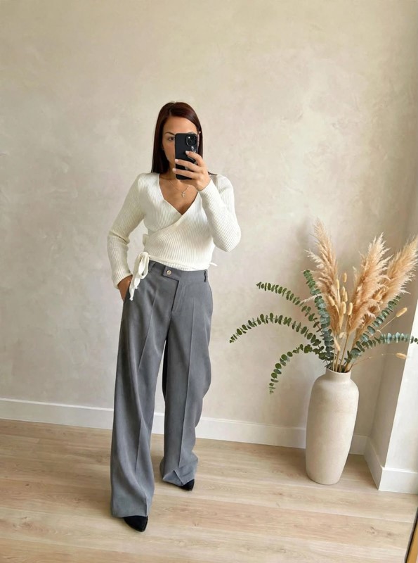3999DAC0F35BE31BDD8D12A1A8DB9F97_ Pant palazzo doppio bottone