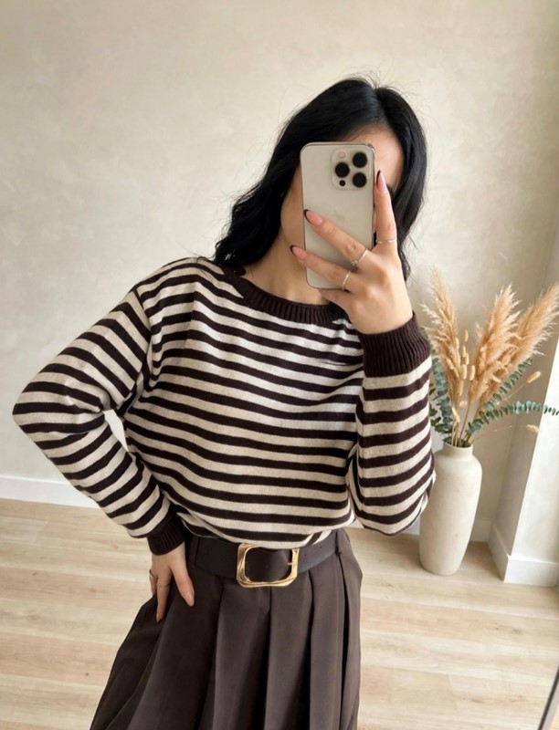 Maglia a righe