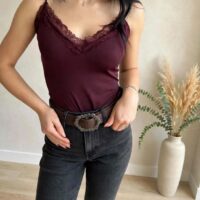 Body scollo pizzo