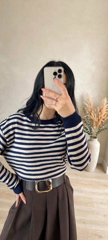 Maglia a righe