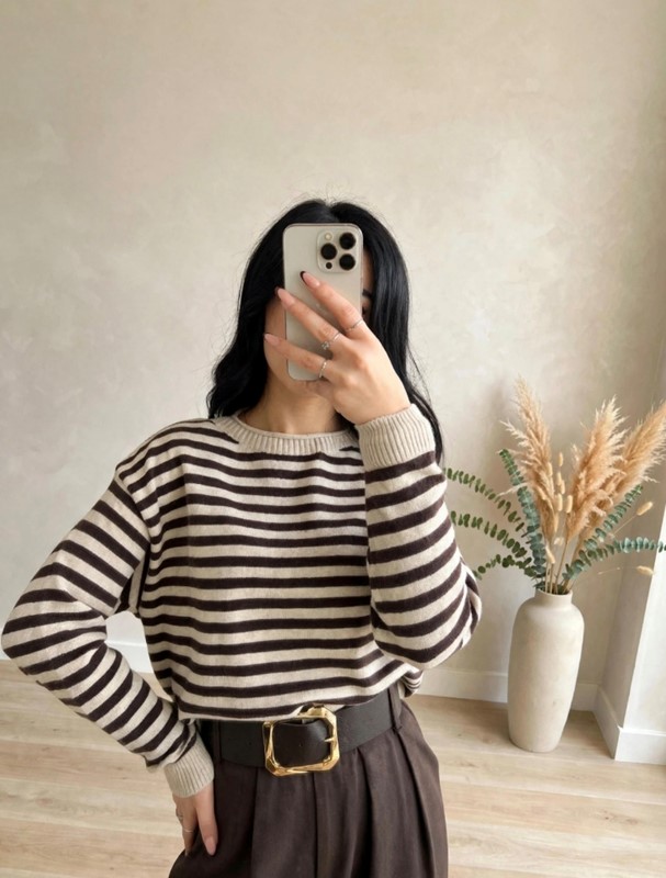 Maglia a righe