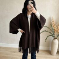 Cardigan frange
