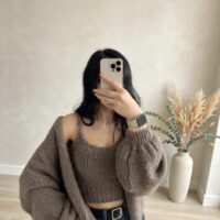 Twin set crochet