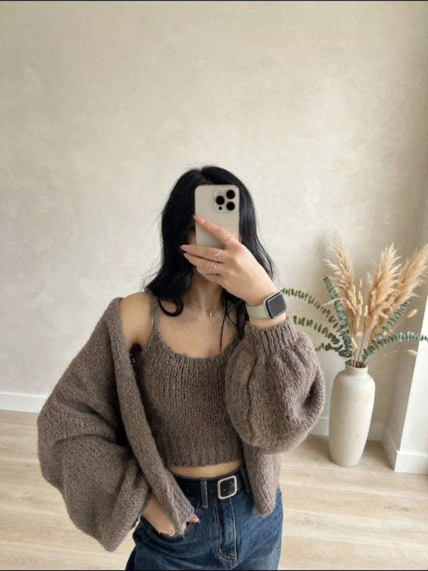 Twin set crochet