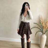 922E3E77003B0C1871091A18539A9AE8_ Gonnellina svasata tartan