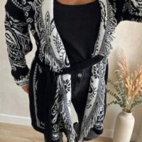 Kimono jacquard